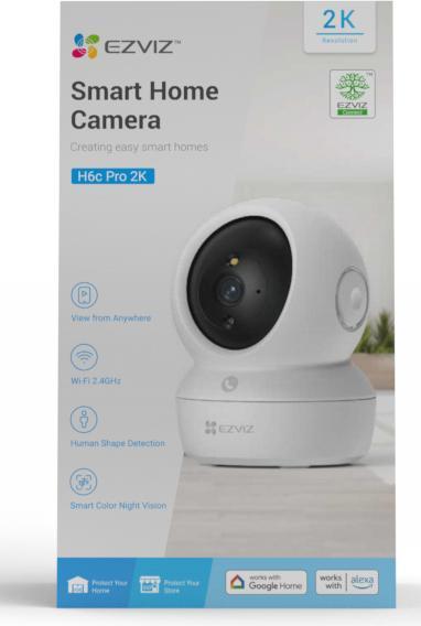 Actual product image EZVIZ H6c 3MP (2304 x 1296 Pixels)