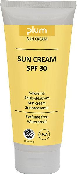 Produktbild Otto Schachner Plum solcreme 200ml faktor 30 - Uden parfume, beskytter mod UVA + UVAB stråler, svanemaerket (200 ml)