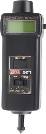 Produktbild Rs Pro 1 memory optical tachometer,5-99999 rpm (Messgerätkoffer)