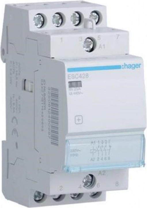 Produktbild Hager Schütze 25A 3S+1Ö, 230V