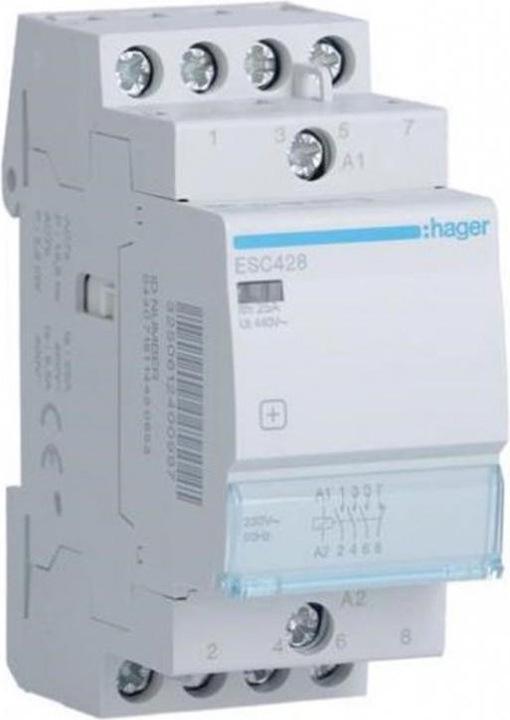 Actual product image Hager Contactors 25A 3S+1Ö, 230V
