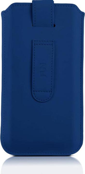 Actual product image Peter Jäckel FUN Sleeve Uni size 6.9" Soft Touch Maritim Blue, e.g. for Samsung S20/ S21 Ultra/ iPhone 13 Pro Ma (6.90", Universal)