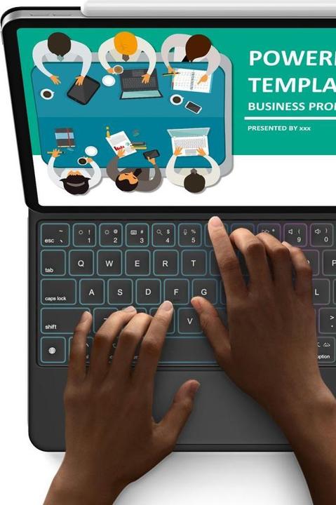 Image du produit Dux Ducis Étui pour clavier de la série MK (USA, Apple iPad Pro 11 2024, Apple iPad Pro 11 2025)