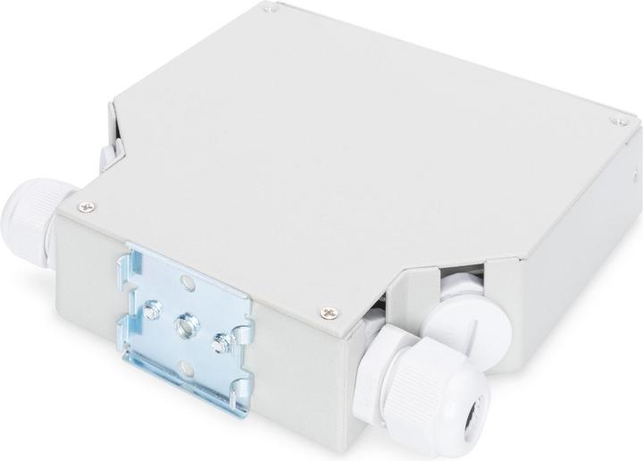 Actual product image Digitus Din Rail Splice Box for 8 LC/DX couplers