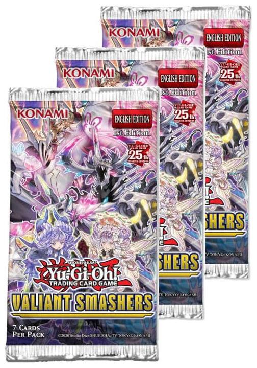 Produktbild Yu-Gi-Oh ! JCC - Pack de 3 Boosters Valiant Smashers (Tuckbox cartonné) (Deutsch, Booster Pack)