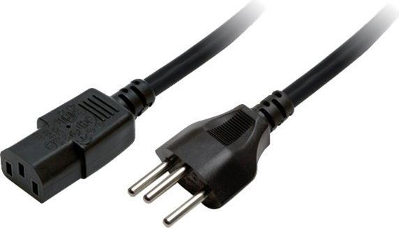 Actual product image LogiLink Power CordSwiss-C13 black1.80m (1.80 m)