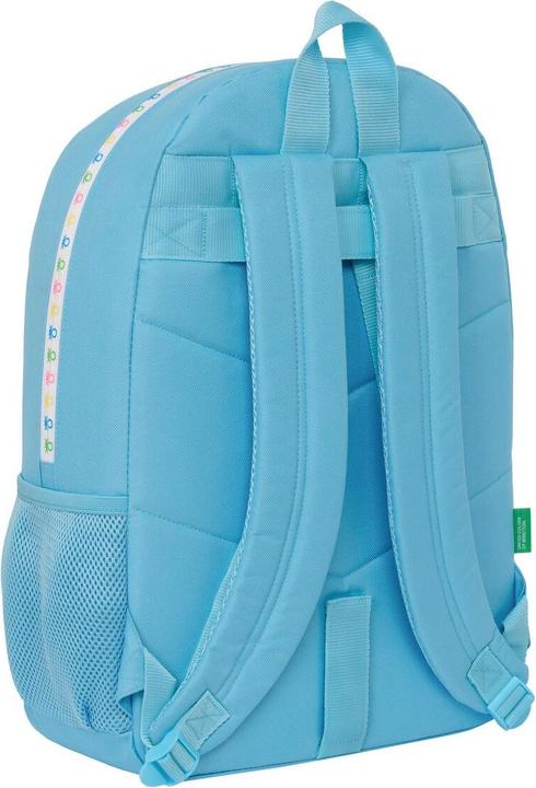 Produktbild Benetton Schulrucksack Spring Celeste 30 x 46 x 14 cm