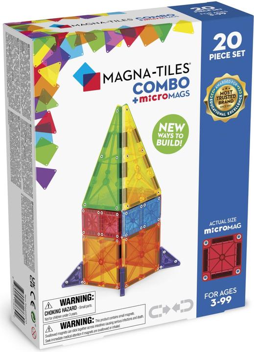 Image du produit Magna-Tiles Combo ensemble de 20 pièces