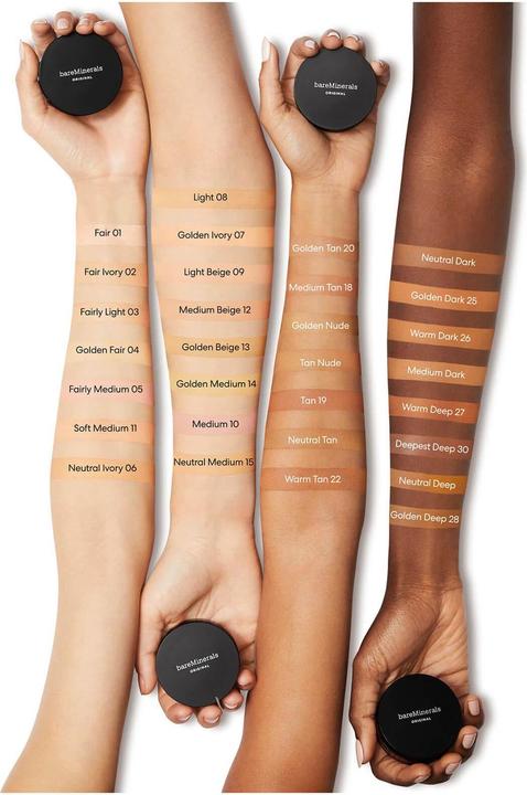 Productafbeelding Bare Minerals bareMinerals Original Foundation SPF15 8g 05 Fairly Medium (05 Redelijk Gemiddeld)
