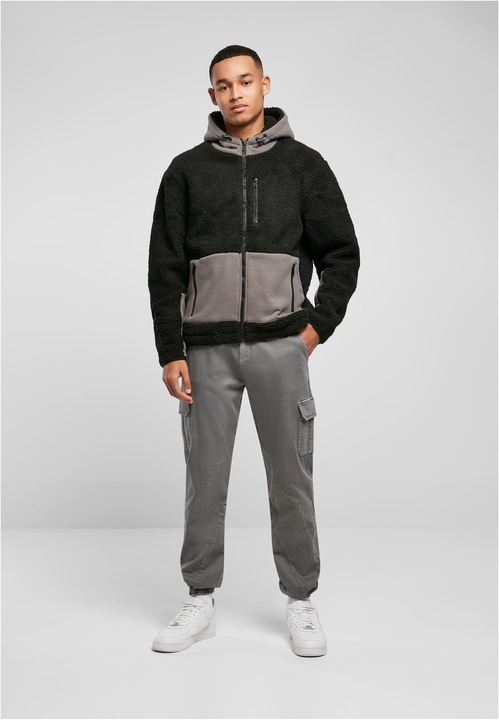 Produktbild Urban Classics Hooded Sherpa Jacket (L)