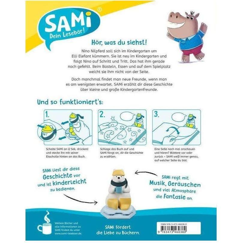 Thumbnail - SAMi - Neue Freunde im Dschungel-Kindergarten, Kinderbücher von Katja Reider