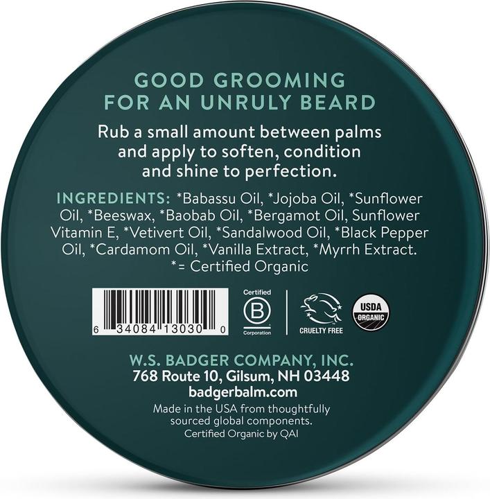 Image du produit Badger Baume à barbe - Navigator Class Man Care (60 ml)