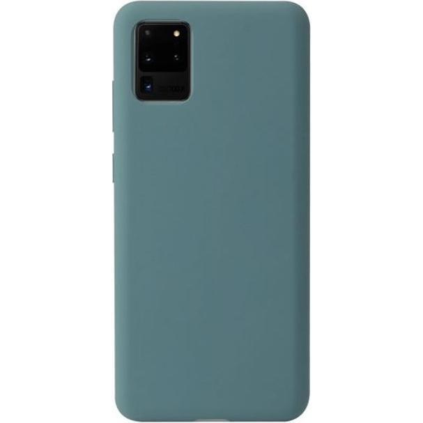 MU Classic Liquid Silicone Case Series (Samsung Galaxy S20 Ultra), Smartphone Hülle, Grün