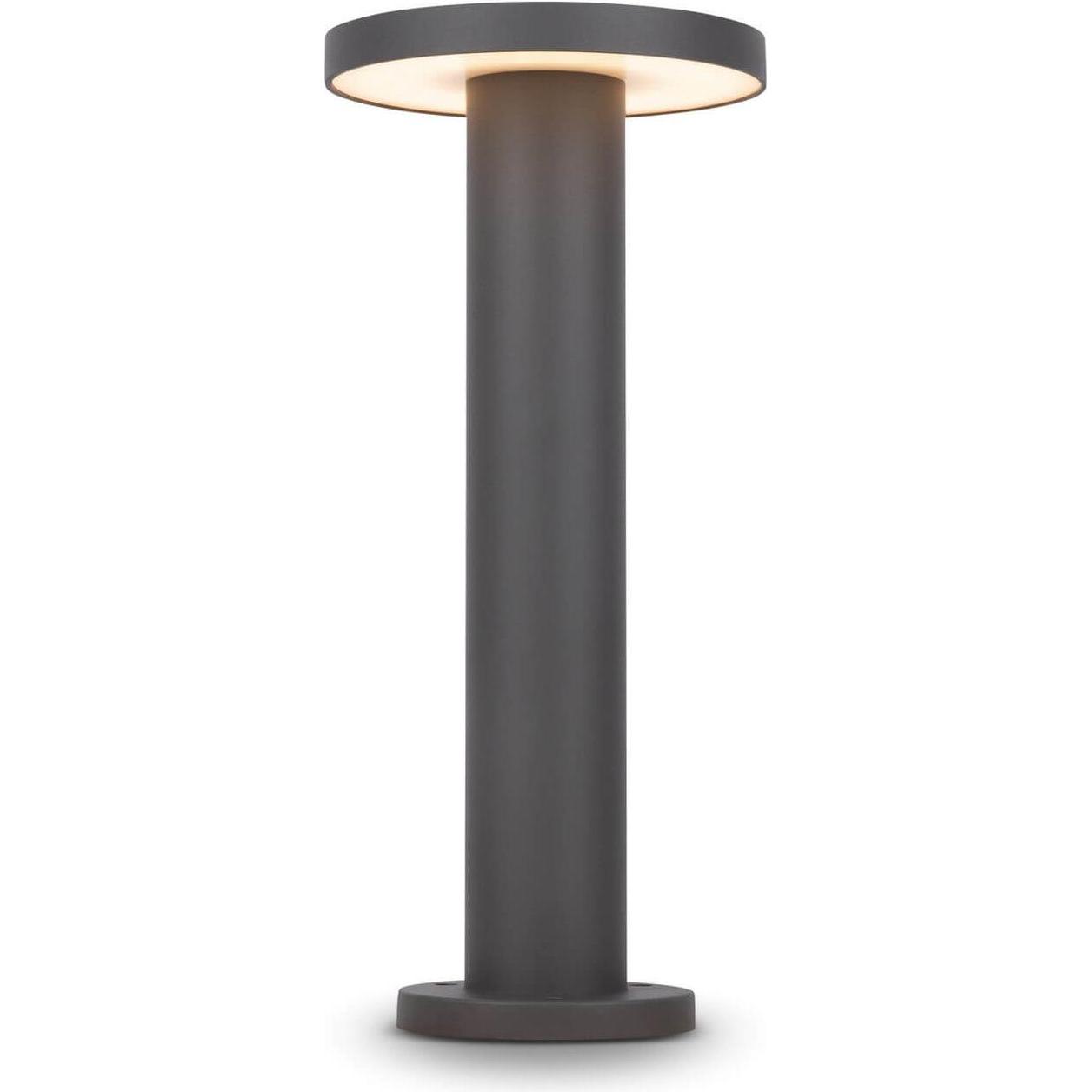Maytoni, Gartenbeleuchtung, Wald LED Landschaftsbeleuchtung 12W 40cm Graphit IP65 Warmweiss (1000 lm, IP65)