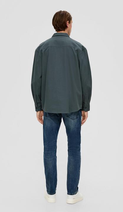 Immagine prodotto s.Oliver Hemd Relaxed: Overshirt aus Baumwollstretch (XXL)