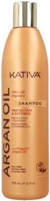 Kativa Argan Oil Protection & Softness Shampoo 355 Ml (355 ml, Flüssiges Shampoo)
