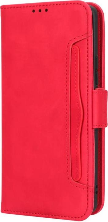Actual product image Cover-Discount Xiaomi 13 - Case with many card slots red (Xiaomi 13)