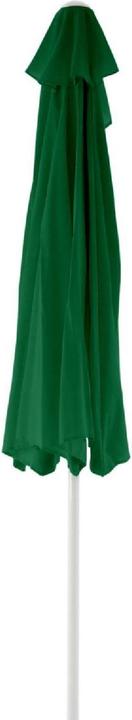 Produktbild VCM Balkon-Sonnenschirm Grün halbrund Gartenschirm Sonnenschutz 2,7m mit Kurbel (2.70 m)