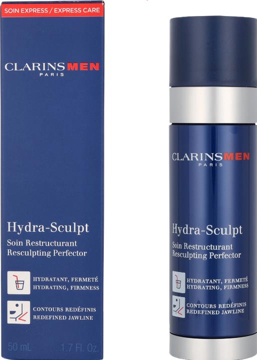 Actual product image Clarins Men Hydrasculpt Gel, 50 ml (50 ml, Day cream)