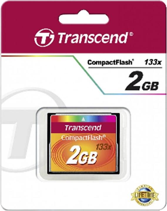 Produktbild Transcend Compact Flash Card 2GB MLC (2 GB, CF)
