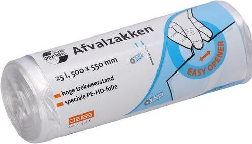 Deiss PK50 GAUZE BAG 500X550MM 25L SZ (50 x, 25 l)