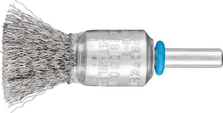 Produktbild Pferd Pinselbürste Schaft ungezopft PBU INOX 020