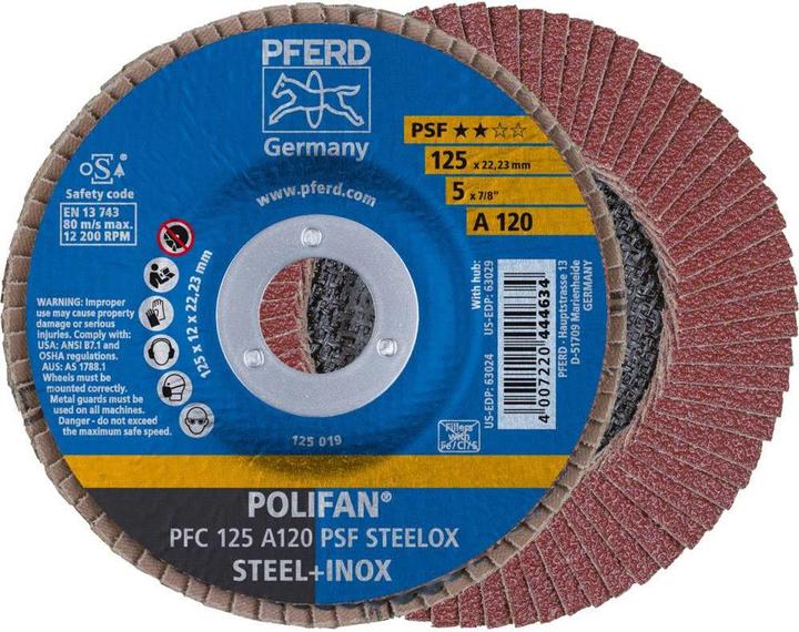 Actual product image Pferd POLIFAN serrated lock washer PFC120 PSF STEELOX (120)
