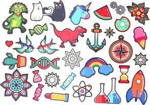 Actual product image Science Tattoo Starter Set