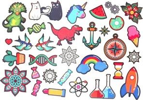 Immagine prodotto Set iniziale del tatuaggio scientifico