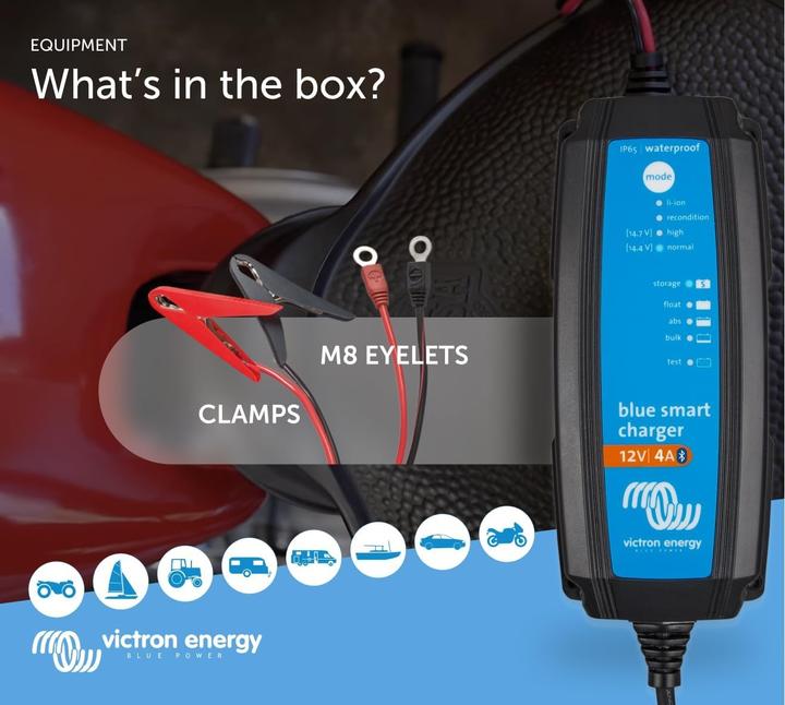 Produktbild Victron Energy Bleiakku-Ladegerät Blue Smart (12V, 4 A)