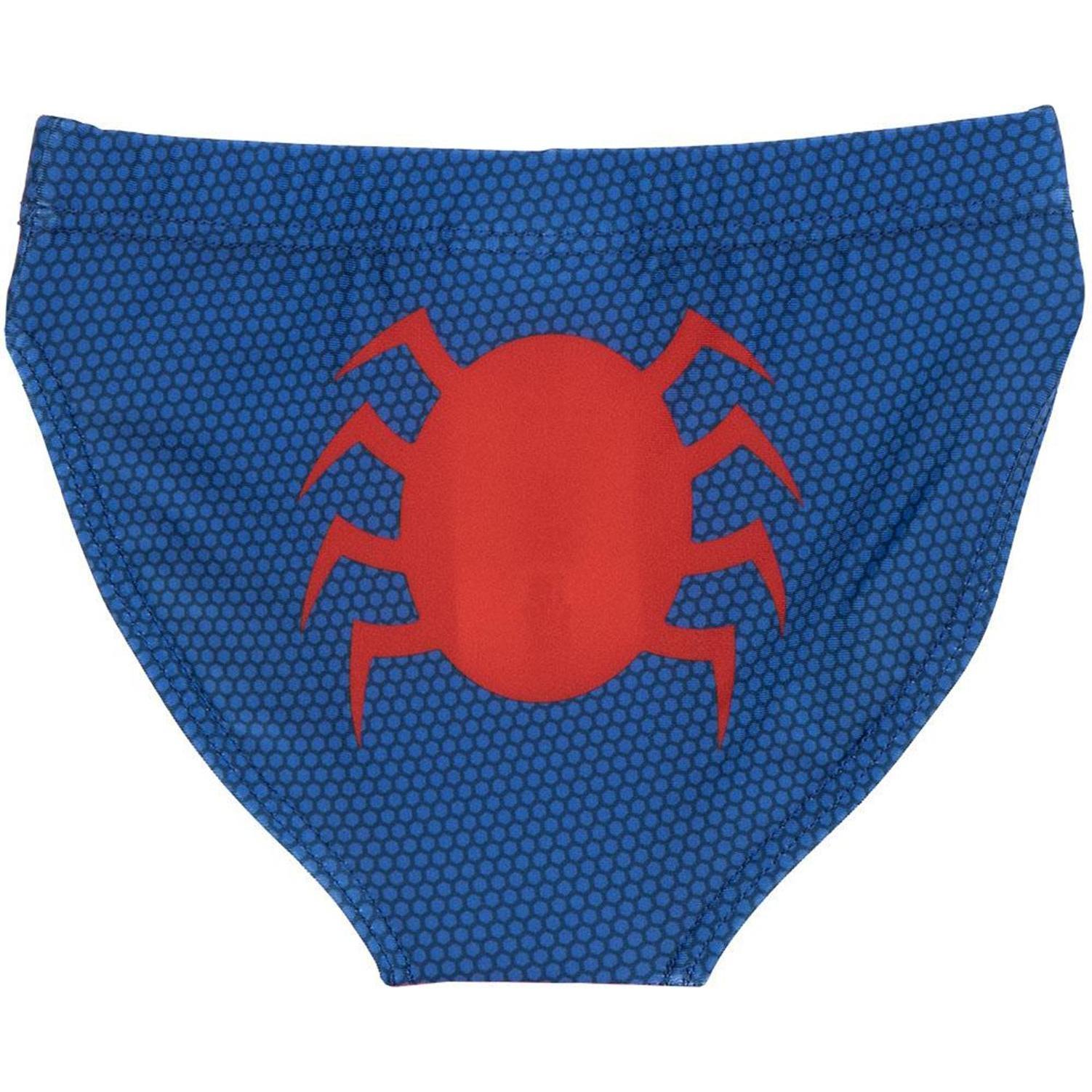 Thumbnail - Disney, Badehose, Badeshorts Spider-Man, Blau, (98)