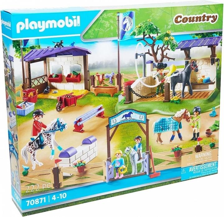 Produktbild Playmobil Figurenset Country 70871 Reitturnier mit Pferdewäsche (70871, Playmobil Country)