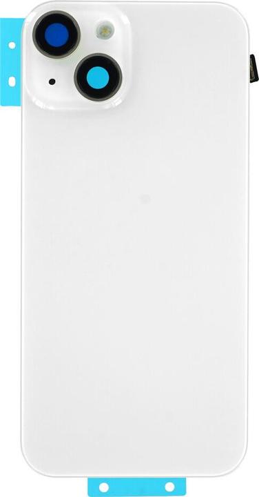 Image du produit OEM Rückglas + Camera Lens + Metallplatte + MagSafe + kabelloser Ladechip + Blitzlicht für iPhone 14 Sta (iPhone 14)