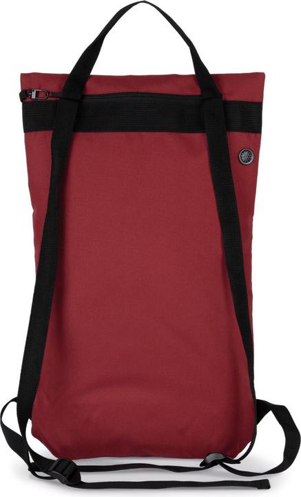Actual product image Kimood Recycled urban style flat backpack