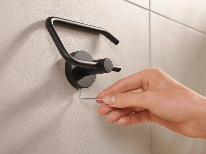 Actual product image tesa MOON WHITE Soap dispenser incl. adhesive solution without drilling