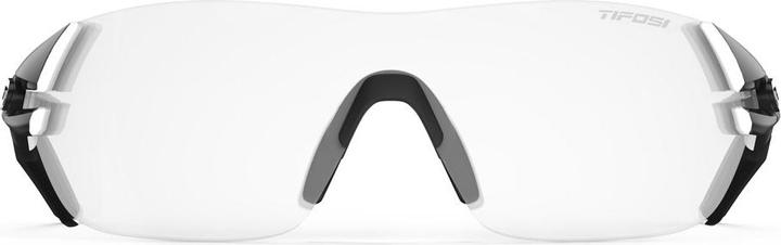 Actual product image Tifosi Unisex Slice Sunglasses Sunglasses, Black White/Phototec Light Night Lens, One Size