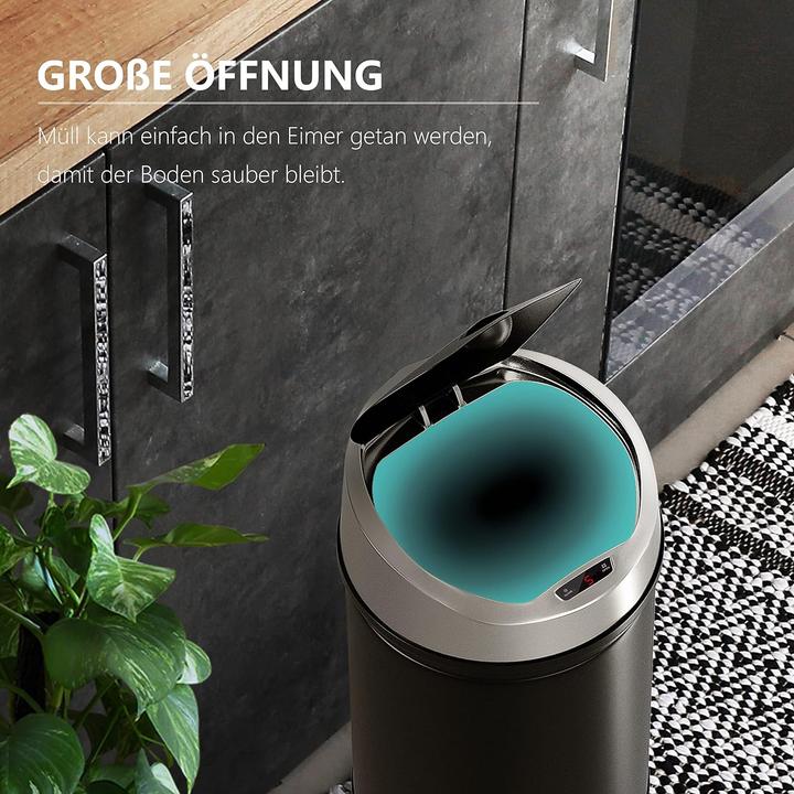 Image du produit Ribelli Poubelle avec capteur, 50L (50 l)