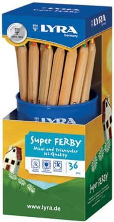 Produktbild Lyra Plastic Pot With 36 Super-Ferby® Unlacquered 4-Color Lead (36x)
