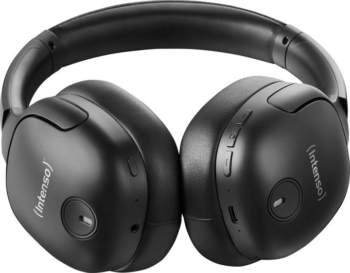 Immagine prodotto Intenso Cuffie over-ear O400HA - Cancellazione attiva del rumore ibrida, fino a 75 ore di autonomia e B (ANC, 75 h, Senza fili)