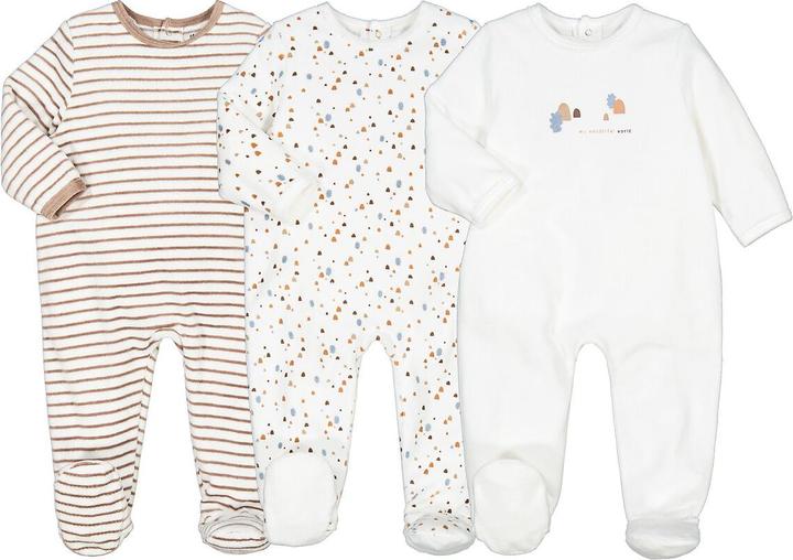 Produktbild La Redoute Collections 3er-Pack Strampler (54)