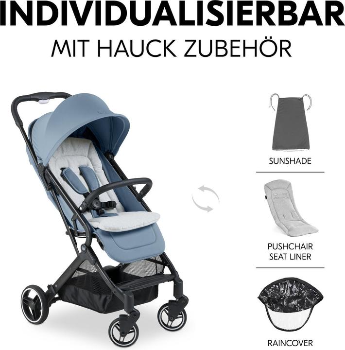 Actual product image Hauck Travel N Care Plus Dusty Blue