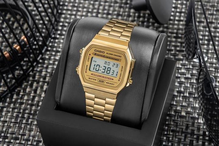 Actual product image Casio Vintage A168wg-9ef (Digital watch, 36.30 mm)