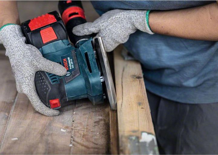 Actual product image Bosch Professional Zubehör Accessories 2608901670 Sanding paper for orbital sander grit 60, 12 (60, 120, 180)