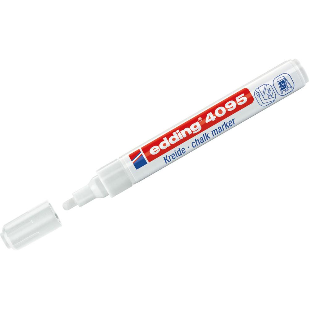 Thumbnail - Edding, Marker, 4095 (Weiss, 3 mm, 1 x)