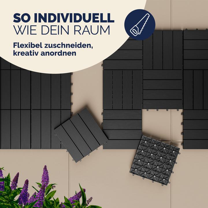 Immagine prodotto Casaria WPC Fliesen (66 x, 30 x 30 cm)