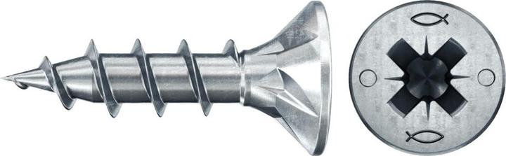 Actual product image Fischer PowerFast II 4.0x12 SK PZ VG blvz 200 (200 Screws per piece)