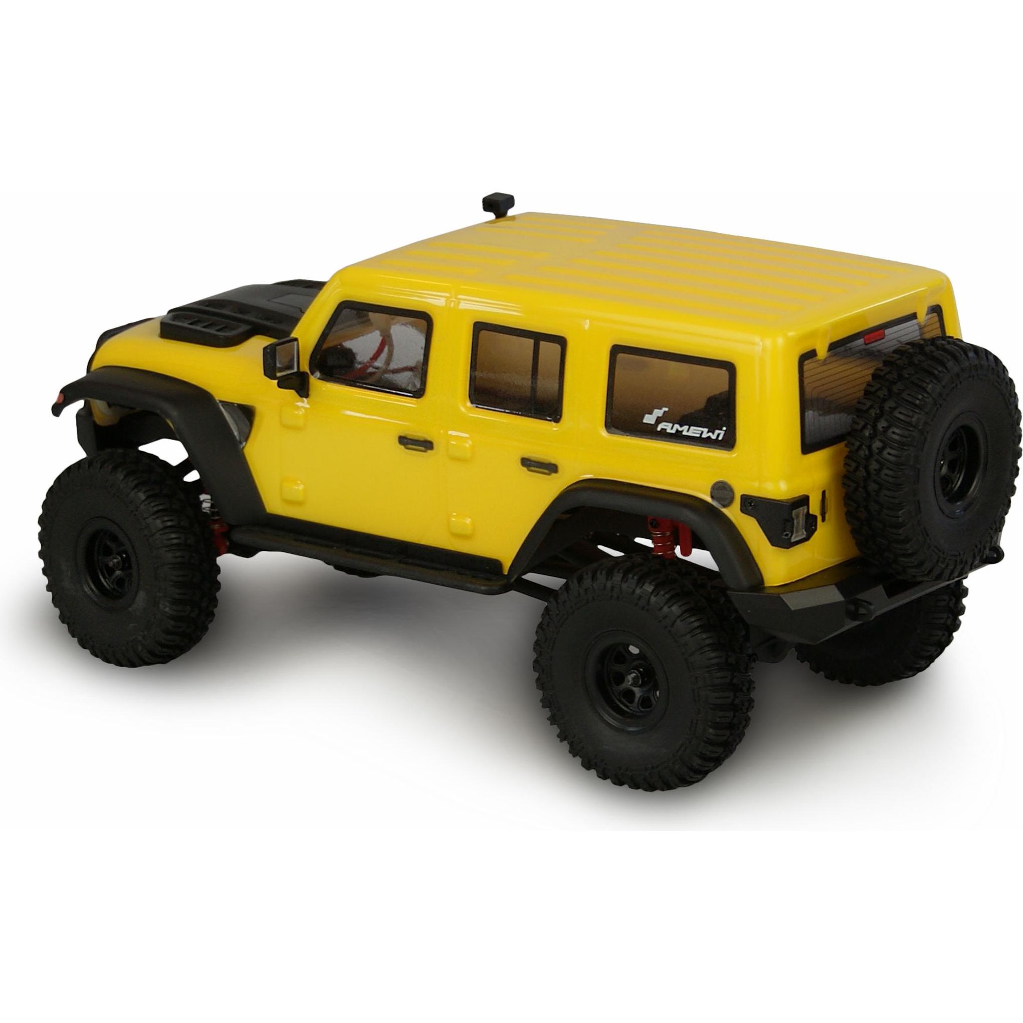Amewi Scale Crawler AMXROCK AM18 Kratos Gelb 1:18 RTR (RTR Ready-to-Run)