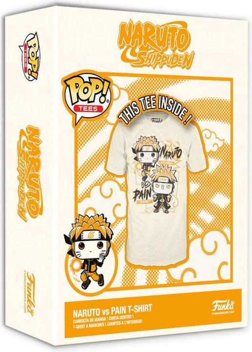 Actual product image Funko Naruto Boxed Tee T-Shirt Naruto v Pain Size S (S)