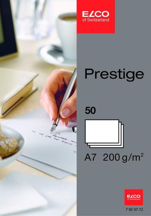 Immagine prodotto Elco Cartoncino da lettera A7 Prestige bianco (50 pz.)