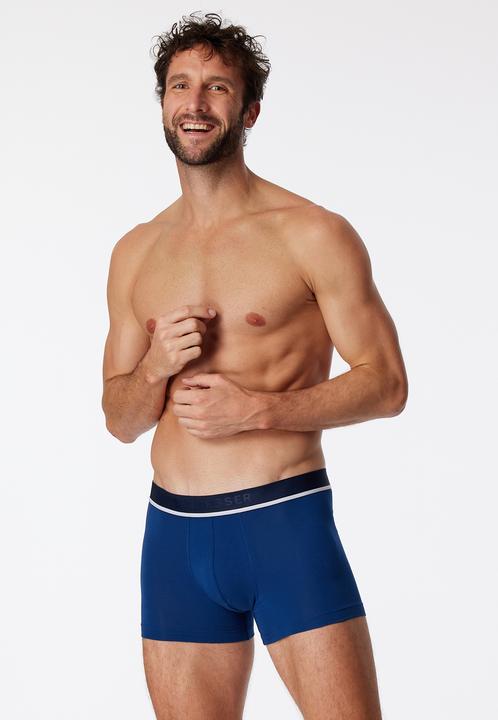 Produktbild Schiesser Herren Boxershorts Unterhosen Streifen 95/5 Organic Cotton | 3er Pack (4XL, 3er Pack)